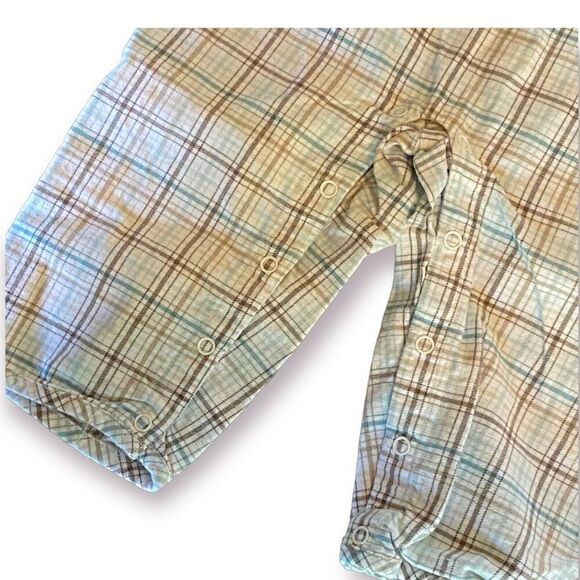 Vintage Janie & Jack Leyette Tartan Plaid Overalls - Picture 4 of 5